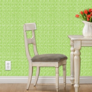 Lime-reverse-wallpaper-preview-Spoonflower